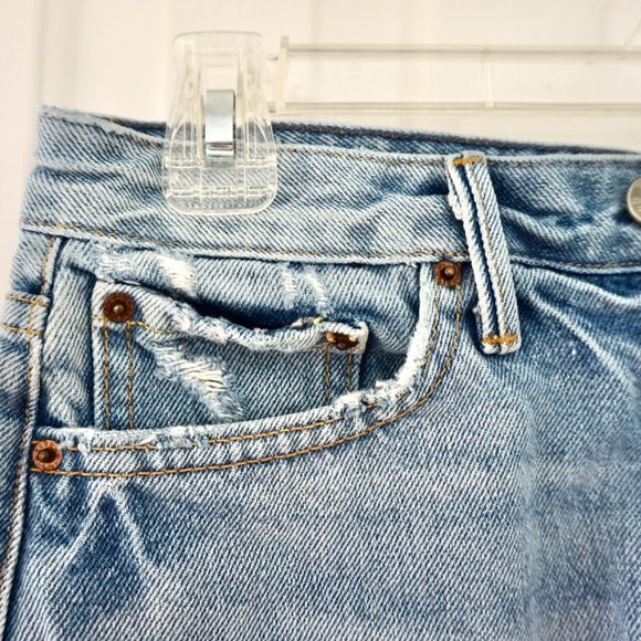 GRLFRND CUTOFF JEAN SHORTS "CINDY" SZ: 26 DISTRESS - Picture 6 of 11